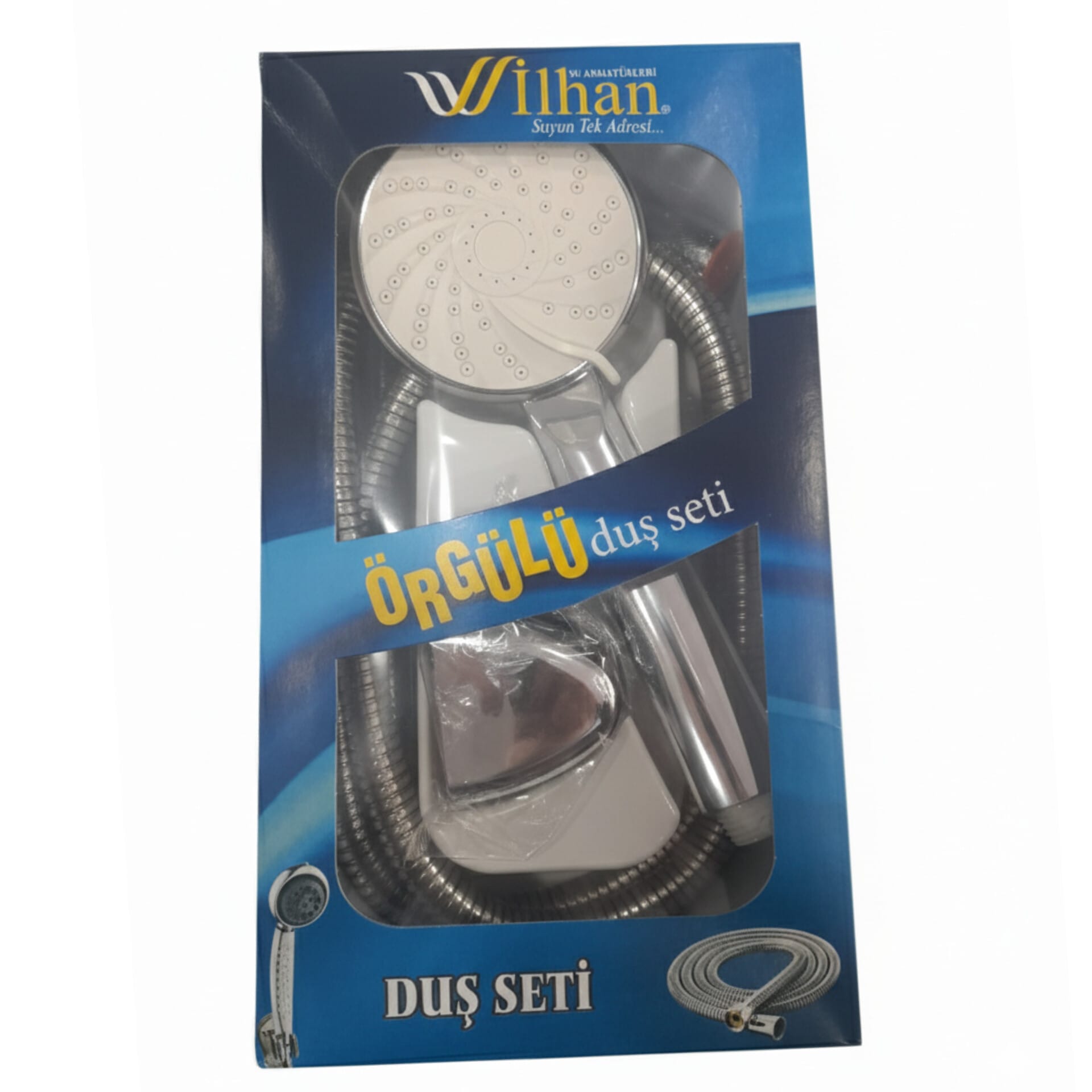 İLHAN ÖRGÜLÜ DUŞ SETİ